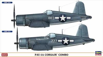 02032 - Vought F4U-1A CORSAIR COMBO (Two kits in the box) 1/72