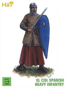 28001 - El Cid Spanish Heavy Infantry 28mm