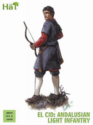 28006 - El Cid Andalusian Light Infantry 28mm