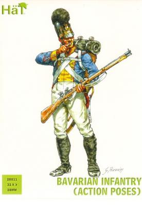 28011 - Bavarian Infantry (Action) 28mm