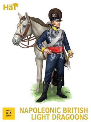 28027 - Napoleonic British Light Dragoons 28mm