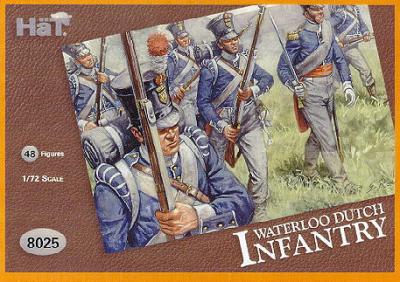 8025 - Infanterie hollandaise Waterllo 1/72