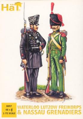 8097 - Waterloo Lutzow Freikorps & Nassau Grenadiers 1/72