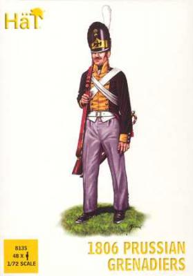 8135 - Grenadiers prussiens 1806 1/72