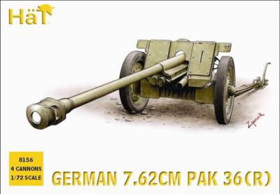 8156 - German 7.62cm PaK 36(r) 1/72