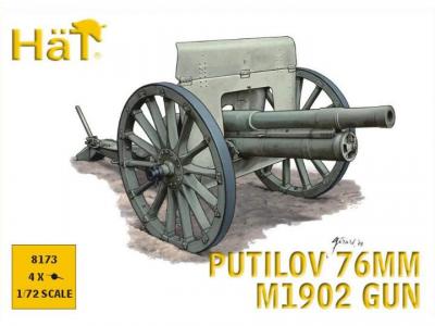 8173 - Putilov 76mm M1902 Gun 1/72