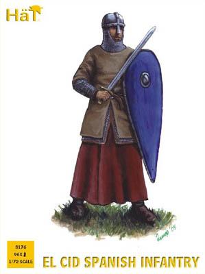 8176 - El Cid Infanterie espagnole 1/72