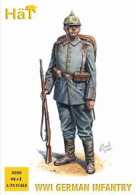 8200 - Infanterie allemande WW1 1/72