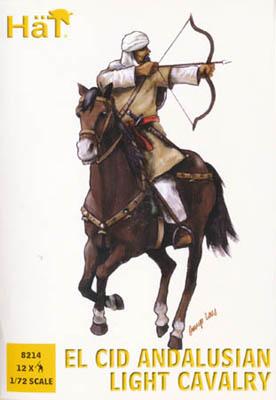 8214 - El Cid Cavalerie légère andalouse 1/72