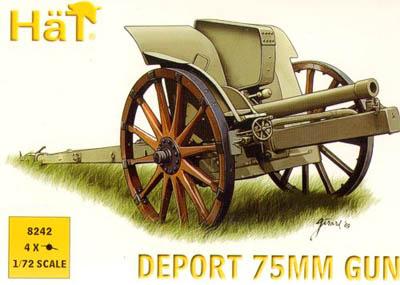 8242 - Deport 75mm Gun WW1 1/72