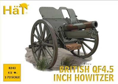 8243 - British QF 4.5 Inch Howitzer WW1 1/72