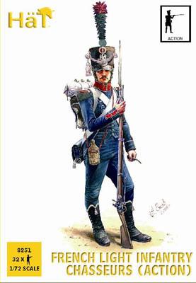 8251 - Infanterie légère française chasseurs (Action) 1/72