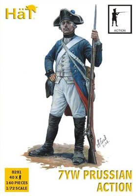 8281 - Infanterie prussienne (Action) 7YW 1/72