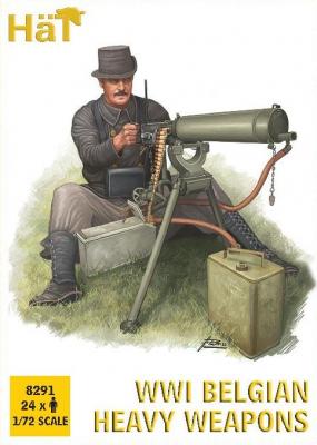 8291 - WWI Belgian Heavy Weapons 1/72