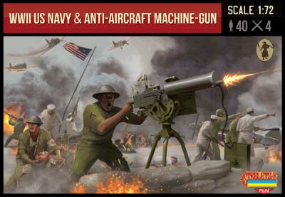 M112 - WWII US Navy & Anti-Aircraft Machine-Gun 1/72