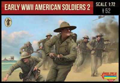 M113 - Early WWII American Soldiers 2 1/72