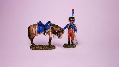 JS72/0673  - Aide de camp français 1/72