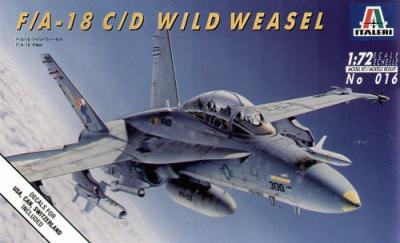 0016 - McDonnell-Douglas F/A-18C / F/A-18D Hornet 'Wild Weasel' 1/72