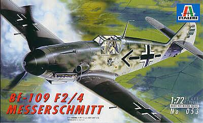 0053 - Messerschmitt Bf 109F-2/Bf 109F-4 1/72