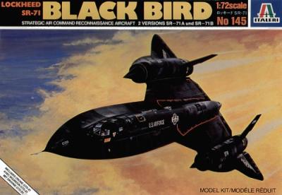 0145 - Lockheed SR-71 Blackbird 1/72