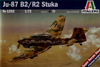 1292 - Junkers Ju 87B-2/R2 Stuka 1/72