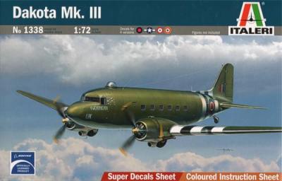 1338 - Douglas DC-3/Douglas C-47 Dakota Mk.III 1/72