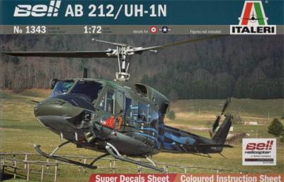 1343 - Augusta-Bell AB-212 / Bell UH-1N 1/72