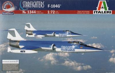1344 - Lockheed F-104G Starfighters Aerospace Aerobatic Team 2012 1/72