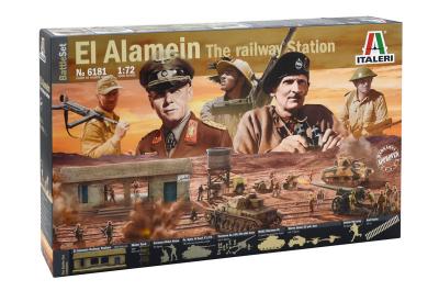 6181 - El Alamein - Battle At The Railway Staion 1/72