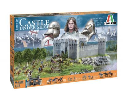 ITALERI IT6185 100 Years War - Castle Under Siege KIT 1:72