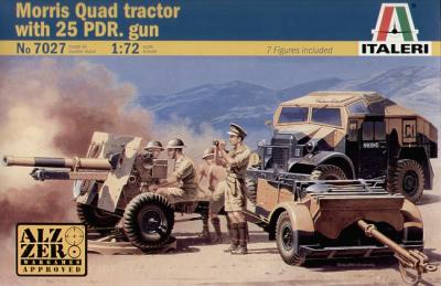 7027 - Morris Quad Tractor and 25pdr Gun 1/72