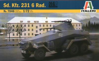 7046 - German Sd.Kfz.231 6 RAD 1/72