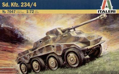 7047 - German Sd.Kfz.234/4 1/72