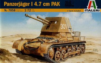 7058 - Panzerjager 1 with 4.7cm PAK 1/72