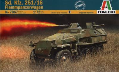 7067 - German Sd.Kfz.251/16 Flammpanzerwagen 1/72