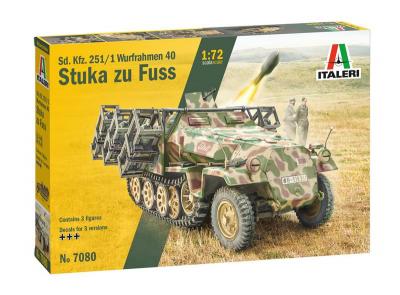 7080 - Sd. Kfz. 251/1 Wurfrahmen 40 Stuka zu Fuss 1/72