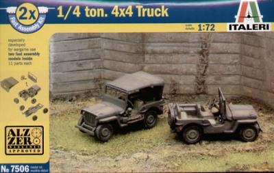 7506 - Willy's Jeep Pack  1/72