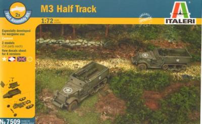 7509 - M3A1 Half Track (2 kits) 1/72