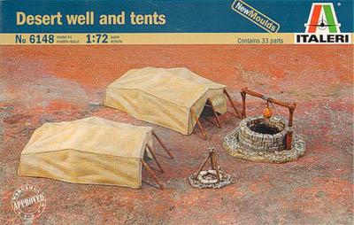 6148 - Desert Well & Tents 1/72