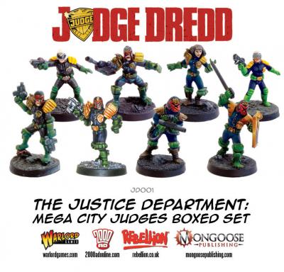 The Justice Department - Mega City Judges boxed set