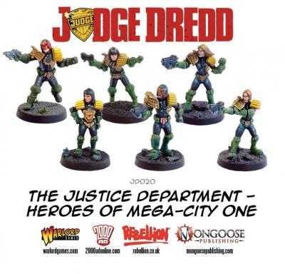 The Justice Department - Heroes Of Mega City One
