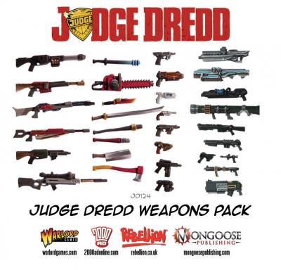 Judge Dredd Weapons Pack
