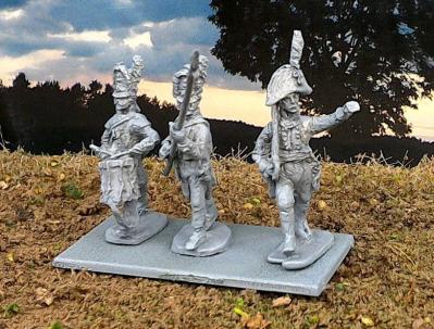 JS72-0762 Commandement grenadiers prussiens 1806 1/72