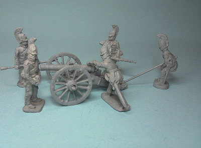 JS72-0773 Russian riding line artillery 1/72