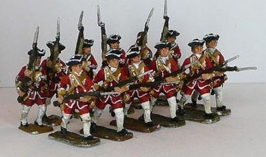 JS72/7041 - Fusiliers anglais 1/72