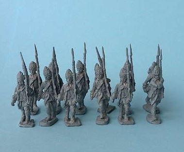 JS72-7071 French Line Infantry - Grenadiers (1740 - 1763) 1/72