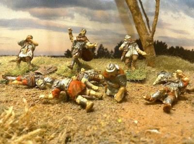 JS72-A254 Roman dead and wounded Legionnaires 1/72