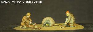 vik-031 Caster with Oven, 1/72