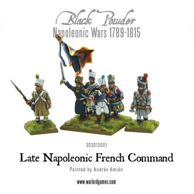 303012001 Napoleonic Late French Command (blister)