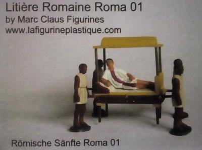 Roma 01 - Litière Romaine 1/72